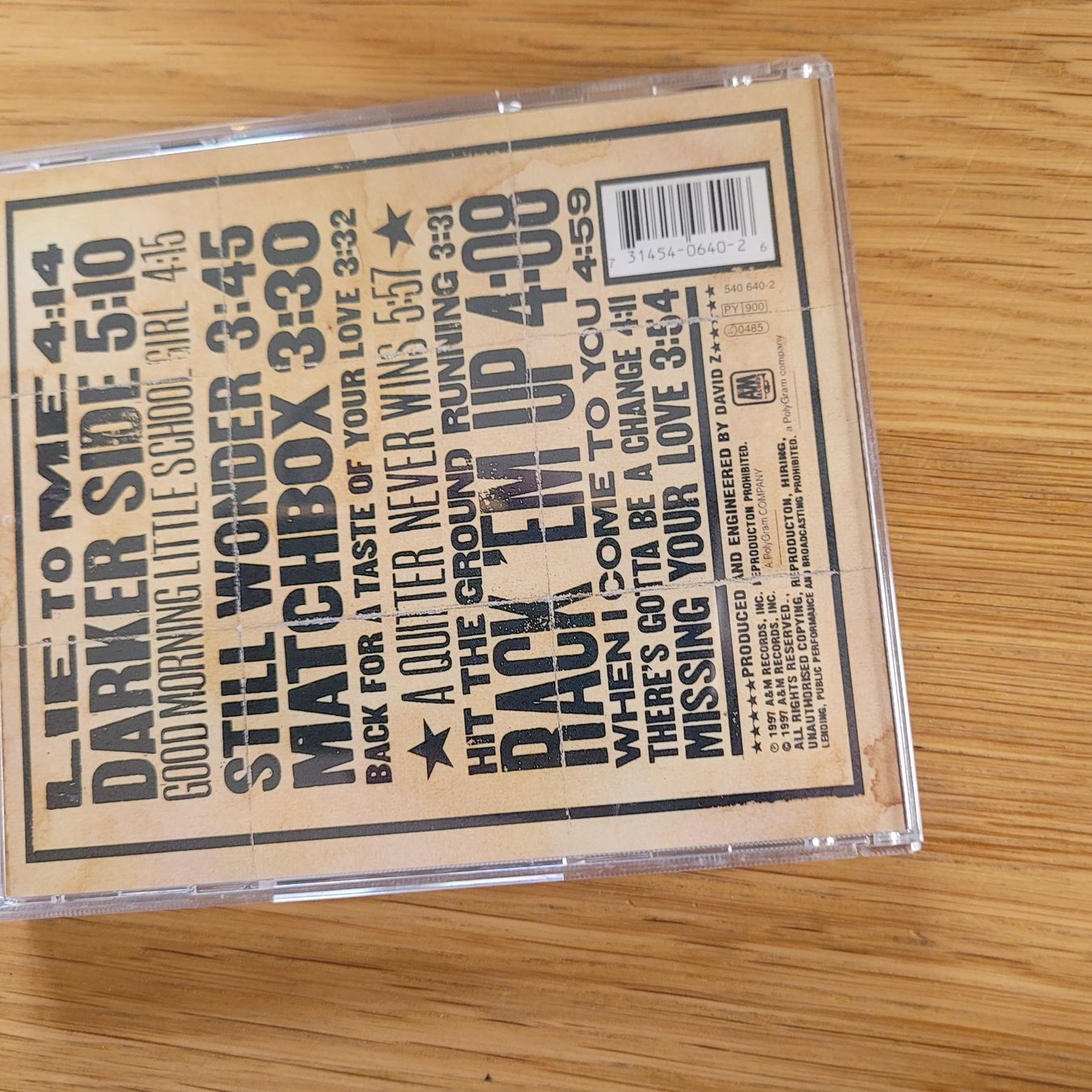 CD: CD Jonny Lang Lie To Me – Usato da Biel/Bienne venduto da Destockweb 2
