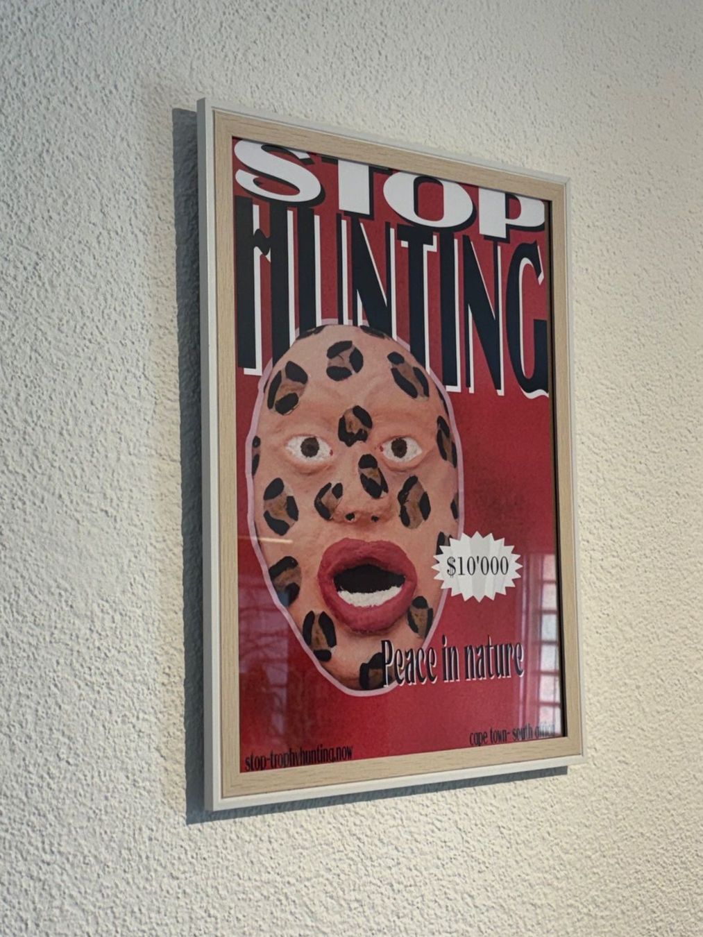 Foto & Immagini: Retro Plakat/Poster - STOP HUNTING (Leopard) – Nuovo (secondo la descrizione) da Worb venduto da maco_arts 4