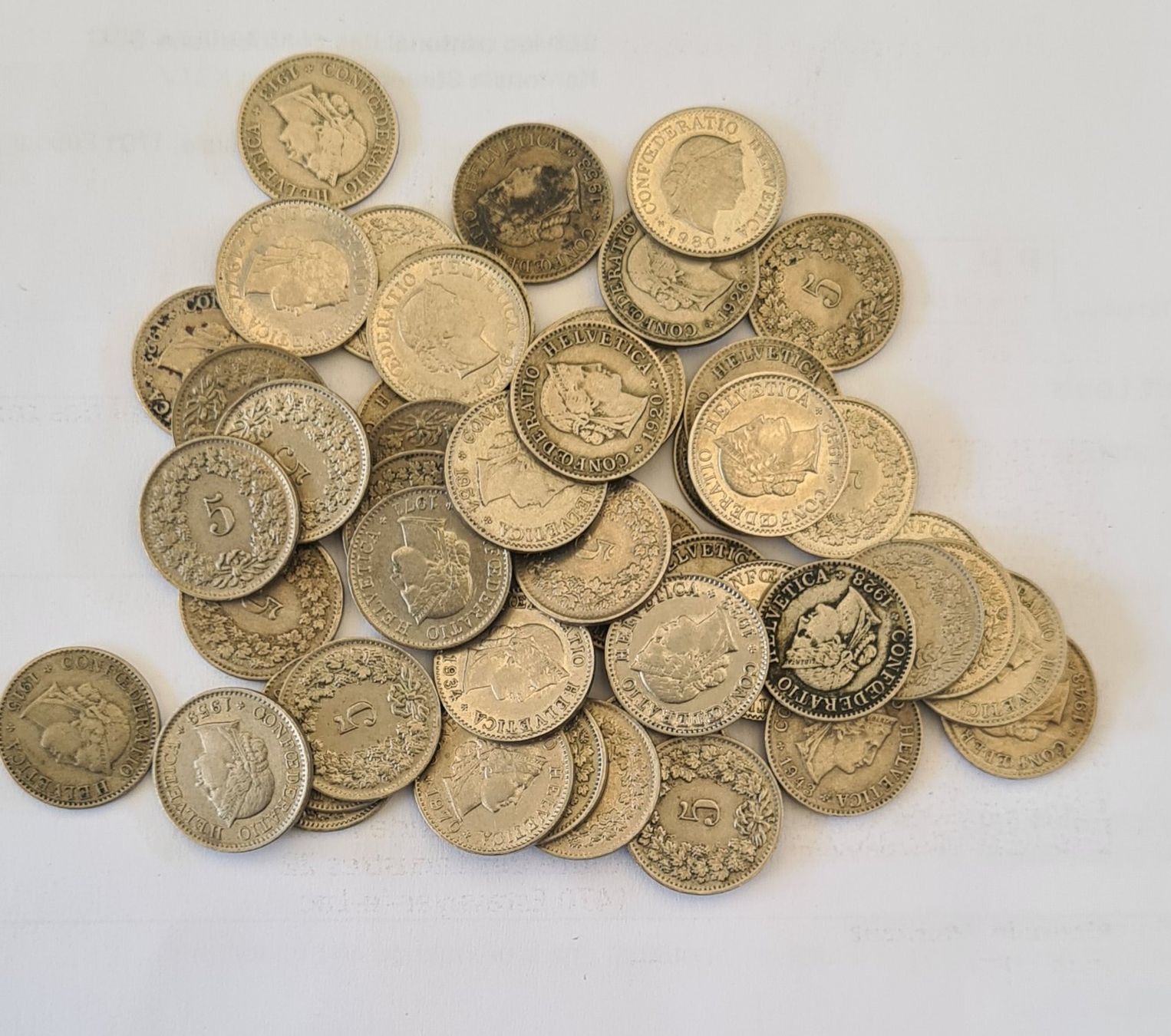 Tutti le monete: Monnaie 5 ct – Usato da Estavayer-Le-Lac venduto da limo-nade