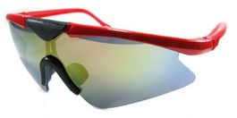 Sport  Radfahrer Sonnenbrille ps101 rot