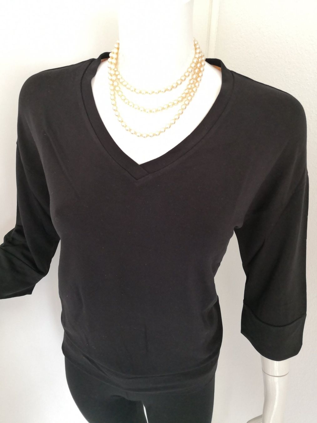 Maglioni & Felpe: 🤩STREET ONE V-PULLOVER SCHWARZ – Usato da Olten venduto da Naja-Twins-Twins 8