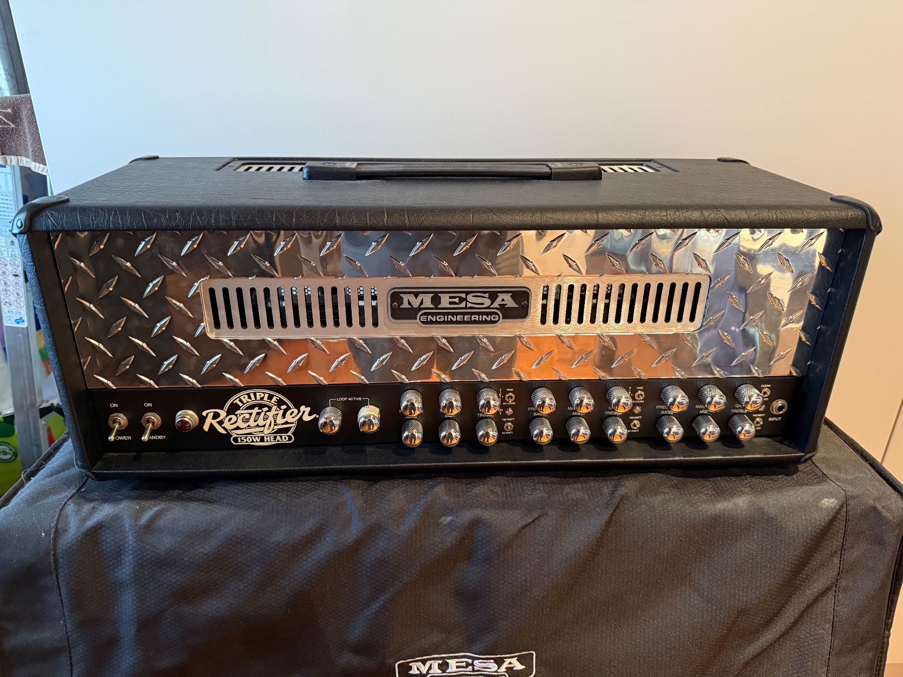 Mesa Boogie Amplificatori: Amplificateur guitare + caisson Mesa Boogie triple rectifier – Usato da Bassecourt venduto da Sebiseba