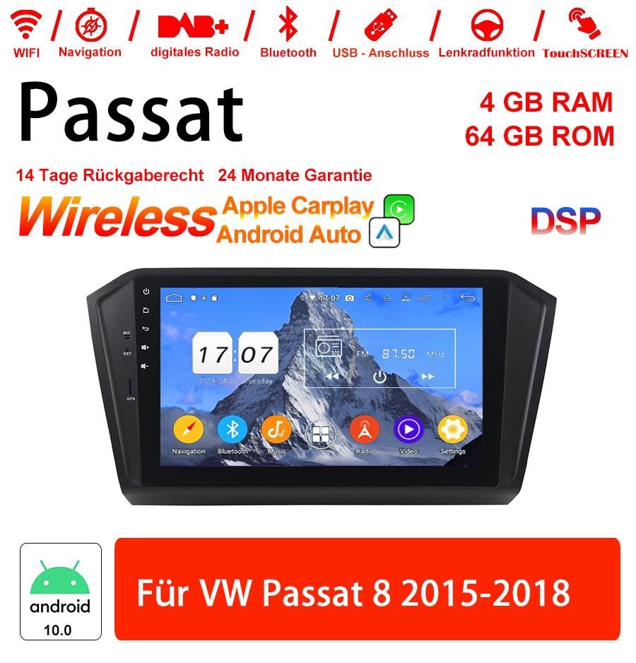 Radio: VW Passat Autoradio Android 13.0 – Nuovo e nell'imballaggio originale da Malans GR venduto da BUYBEST-Schweiz