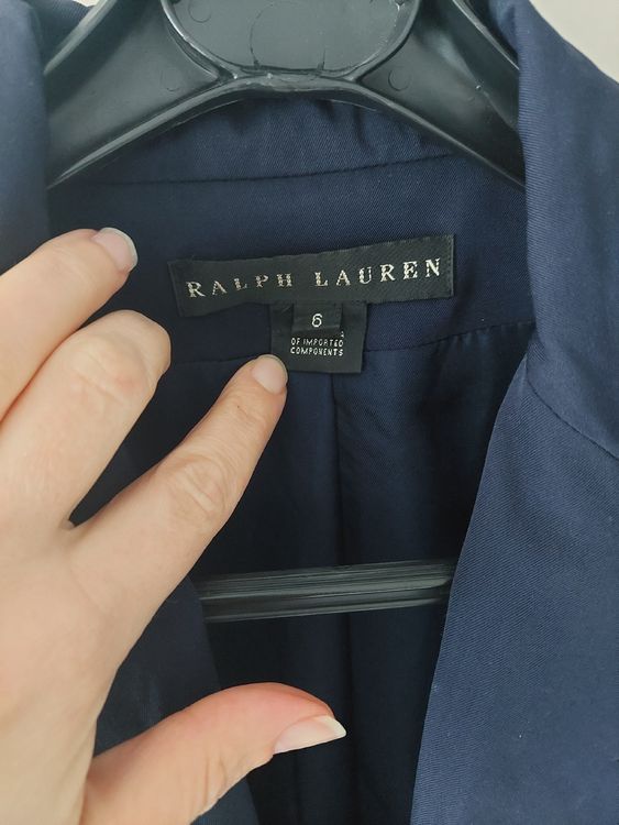 Ralph Lauren Vestes: Edler Blazer Ralph Lauren Grösse 36 Navyblau – D'occasion à Flims Dorf par Truemorish 2