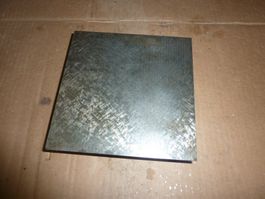 Kleiner Maschinentisch,Metallplatte, Stahlplatte Quadratisch