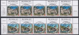 335+336 Streifen PP mit FD-Vollstempel Bern 11.5.17