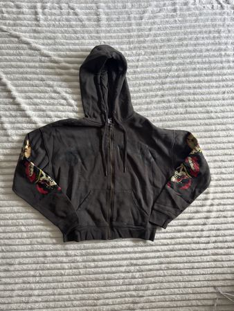 Original Ed Hardy Zip Hoodie Kapuzenpullover 