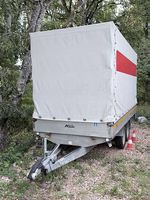 Remorque bâchée transport de chose