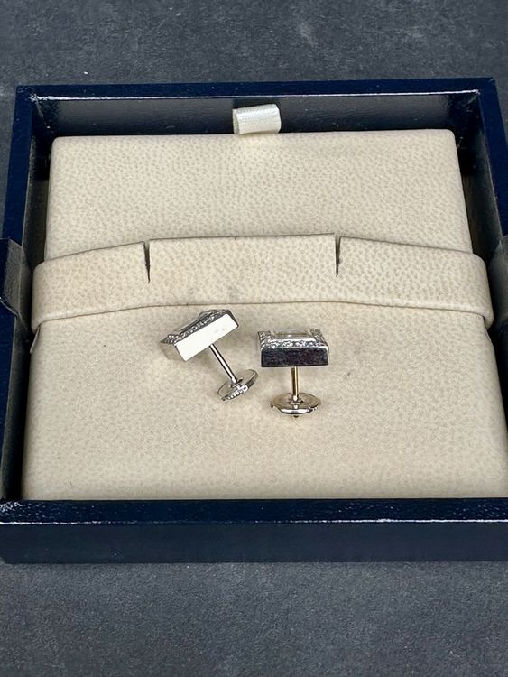 Chopard Orecchini pendenti & Orecchini a lobo: Chopard Ohrstecker Happy Diamonds Gold mit 34 Brillanten – Usato da Winterthur venduto da YSCHU 3
