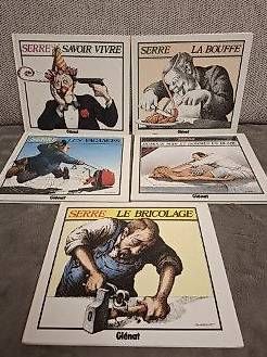 Fumetti: 9 albums du dessinateur Serre – Usato da la Sarraz venduto da Sonichka03 1