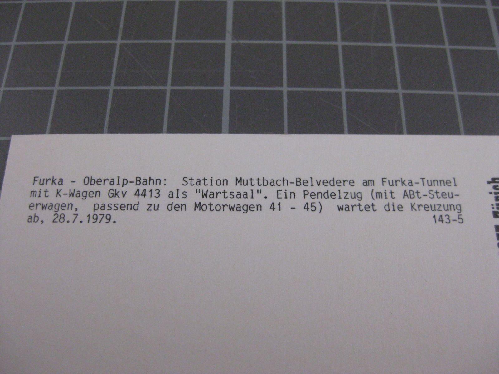 Cartoline postali: AK Bahnhof Muttbach mit Wartsaal und Zug – Nuovo (secondo la descrizione) da Malters venduto da Marosko 2