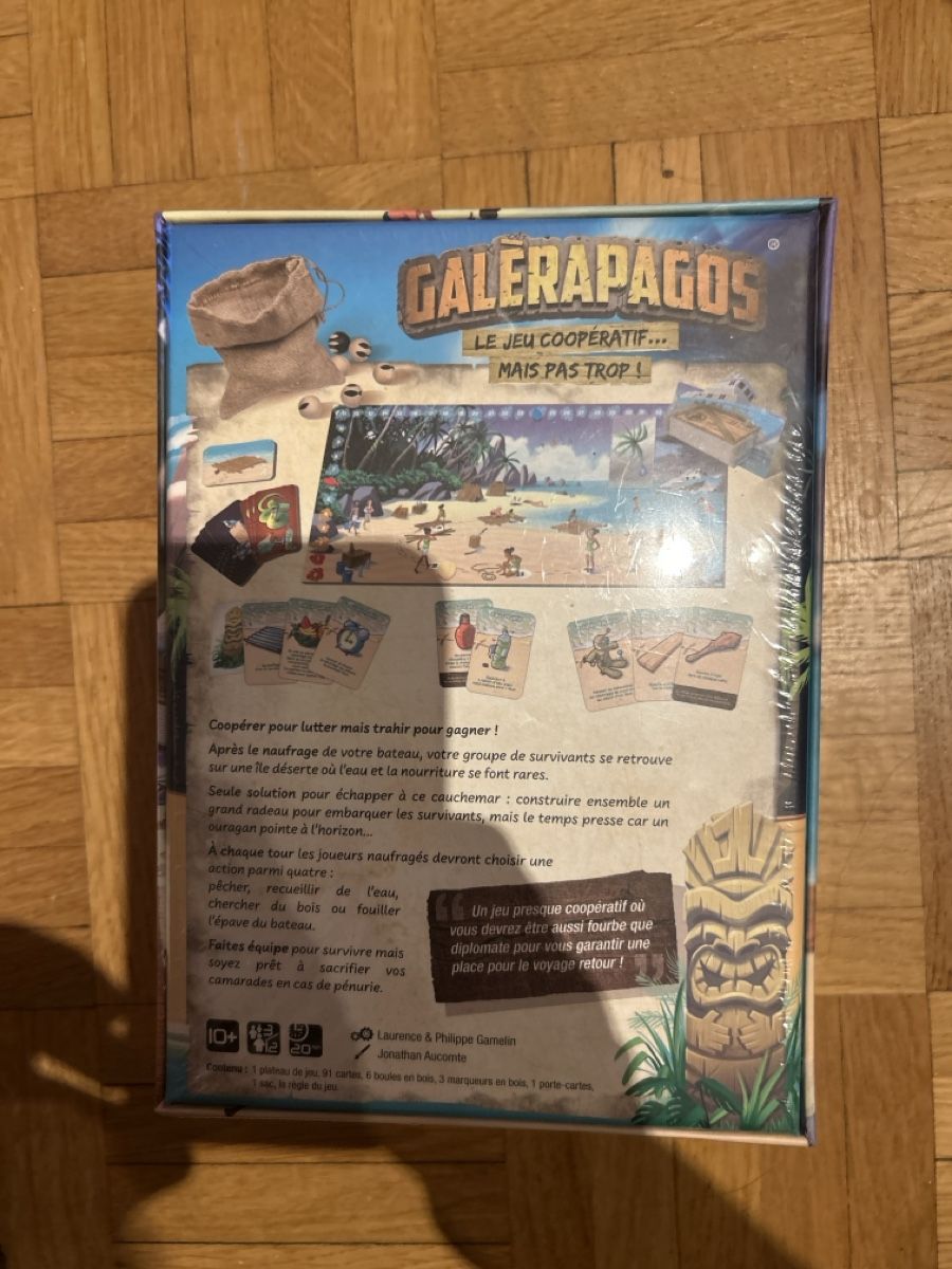 Giochi: Galerapagos jeu – Nuovo e nell'imballaggio originale da Genève venduto da isa94 1