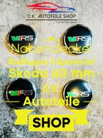 Skoda VRS Nabendeckel 60 mm Nabenkappen, Felgendeckel