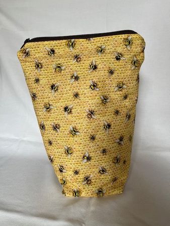 Lunchbag mit YKK Reissverschluss Bienen