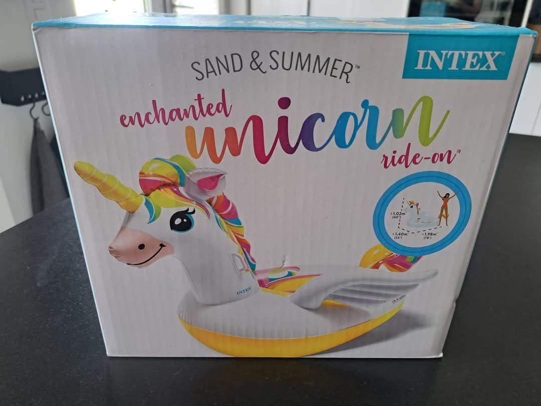 Salvagente: Intex Einhorn Luft Badematratze – Nuovo e nell'imballaggio originale da Winterthur venduto da Pitschna88
