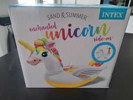 Intex Einhorn Luft Badematratze