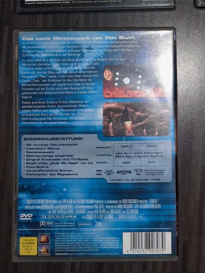 Alle DVDs: Titan A.E.  - DVD – Gebraucht aus Steffisburg von FutureOne 1