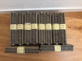 100x M-Gleis Gerade - Märklin 5106