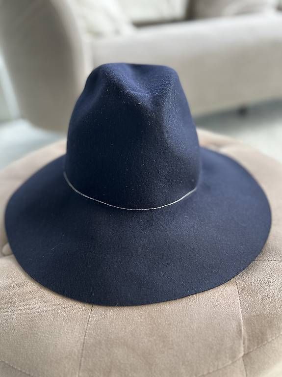 Copricapi, berretti & cappellini: Damenhut blau von Marco Polo – Usato da Uerikon venduto da Audrey09 4