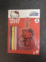 Hello Kitty - Porte-clés à colorier, Neuf sous blister