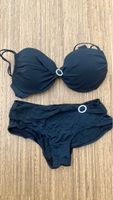 Damen Unterwäsche schwarz Grösse S mit Schmuckelement