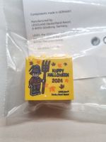 LEGO 30144pb437 Brick 2 x 4 x 3 with HAPPY HALLOWEEN 2024