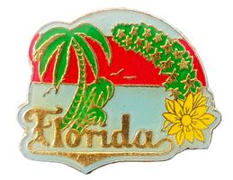 U092 - Pin Florida Palmen Strand