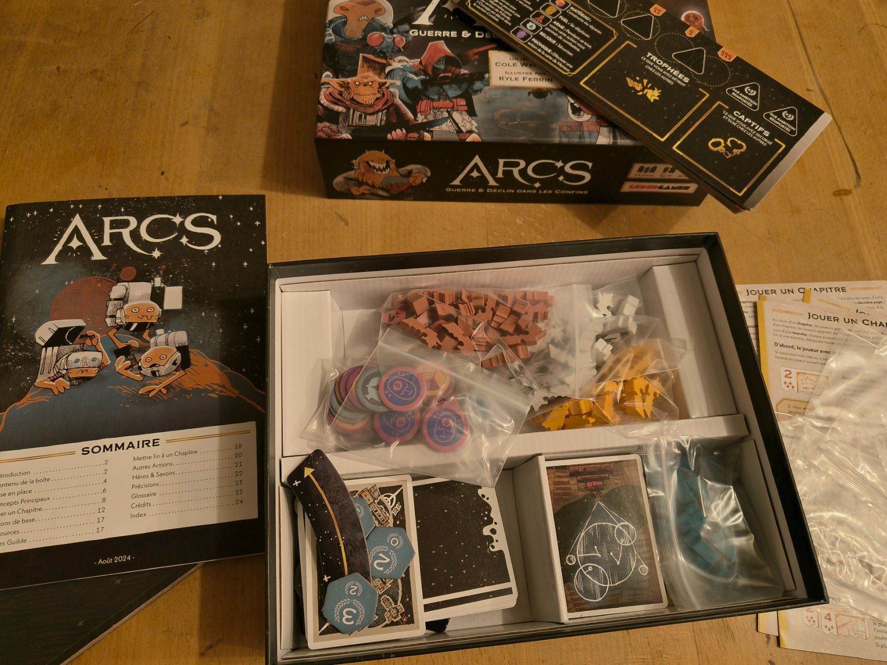 Giochi: Arcs - jeu de stratégie spatial – Usato da Fribourg venduto da Kazanthul 2