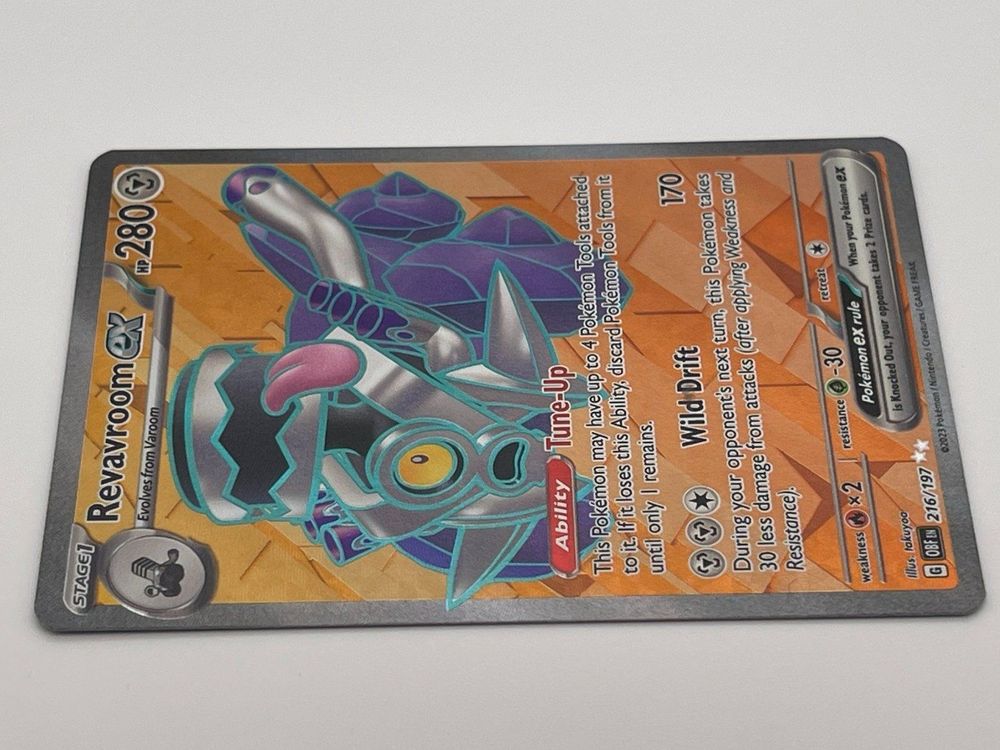 Revavroom Ex | Obsidiana Em Chamas | Banco De Dados De Cards Do