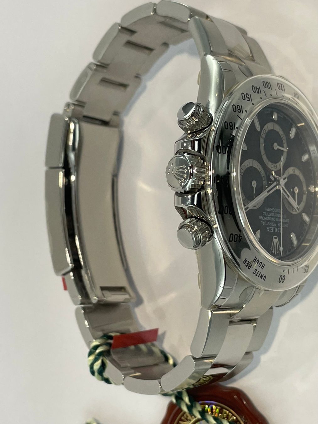 Rolex Daytona Stahl vollverklebt 116520 Sammler Objekt Neu (Neu und ...