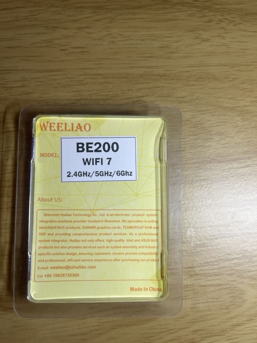 Intel Unità & Adattatore: INTEL BE200 WiFi 7 Modul 2.4/5/6GHz neu – Nuovo (secondo la descrizione) da Trimbach venduto da ypluess 1