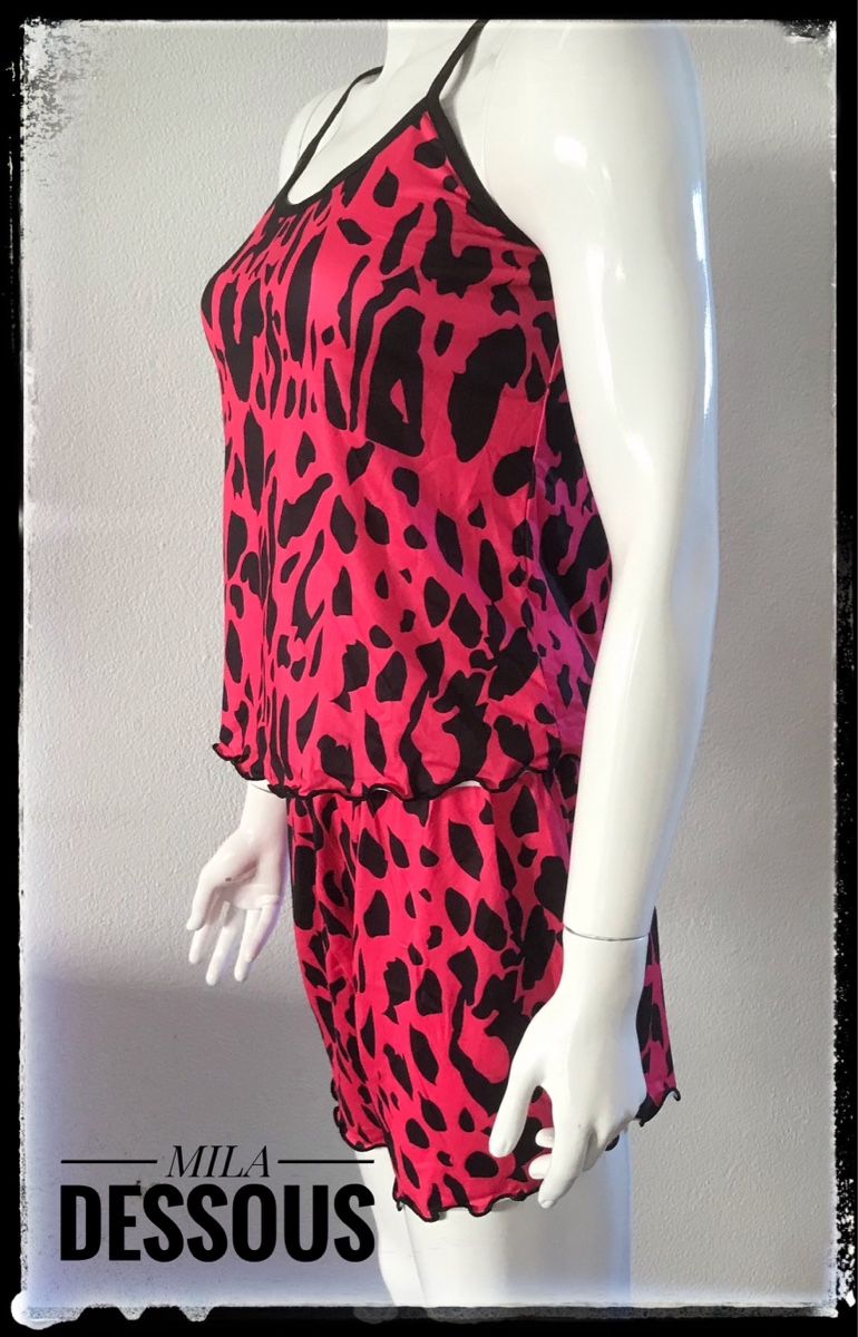 Camy Top Pyama Tiger Print Rosa 🔻 M 🔻 (Neu und originalverpackt) in ...