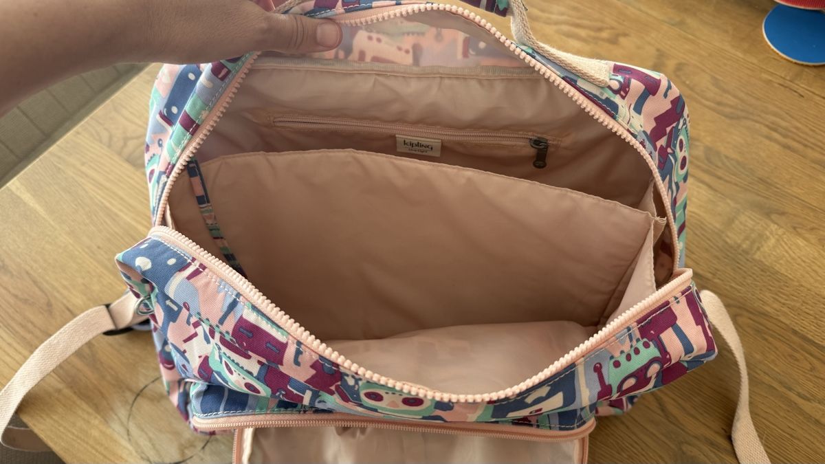 Kipling Borse & Zaini: Cooler Kinderrucksack von Kipling mit tollem Muster – Usato da Lachen SZ venduto da aheub 3