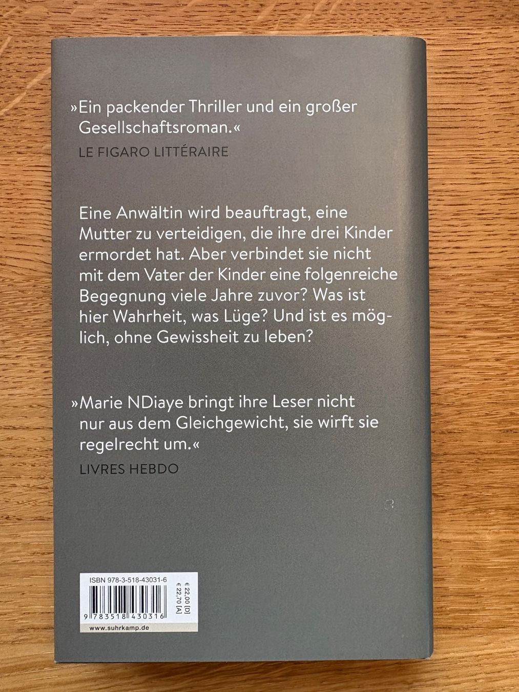 Bücher: Die Rache ist mein – Gebraucht aus Seengen von Andalusia 1