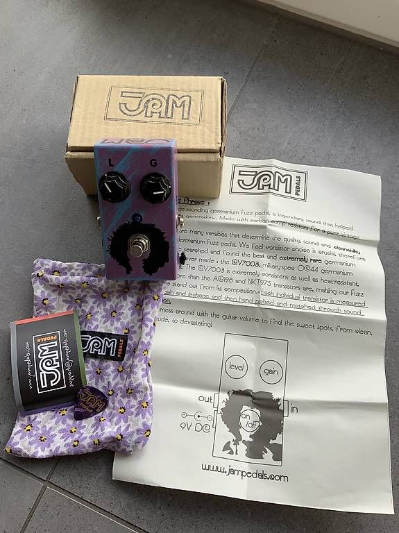 Strumenti musicali: JAM Fuzz Phrase CV7003 germanium fuzz – Usato da Ballens venduto da _ah_jd7m