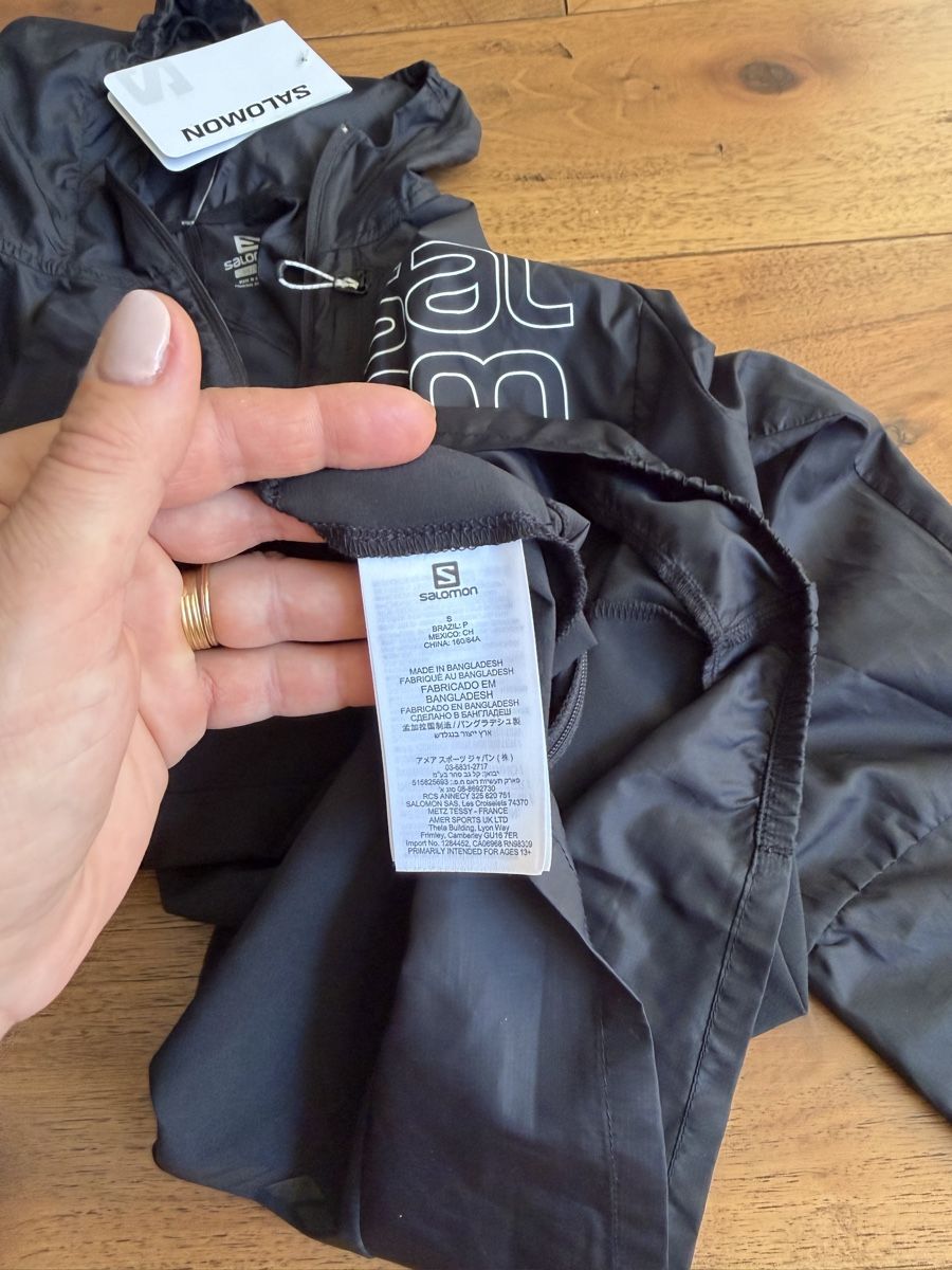 Salomon Jacken: Giacca Salomon leggerissima, nuova con etichetta – Neu und originalverpackt aus Cademario von Iby_30 3