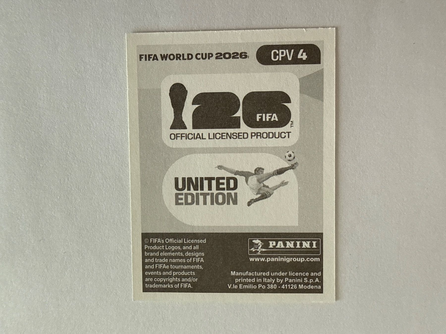 Panini Carte collezionabili: Pico CPV4 - Panini CH Edition WM 2026 – Nuovo (secondo la descrizione) da Grenchen venduto da nicus_aveiro 1