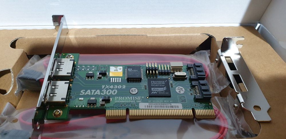 PCI-Steckkarte für SATA Anschlüsse (Gebraucht) in Dürrenäsch für CHF 12 ...