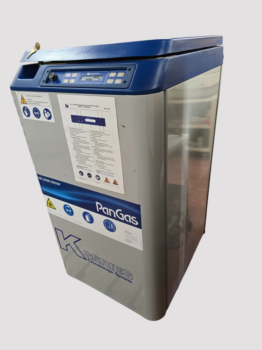 Accessori da laboratorio: LN₂ Kryo-Gefriergerät – Usato da Niederdorf venduto da LeptonAG_Labor