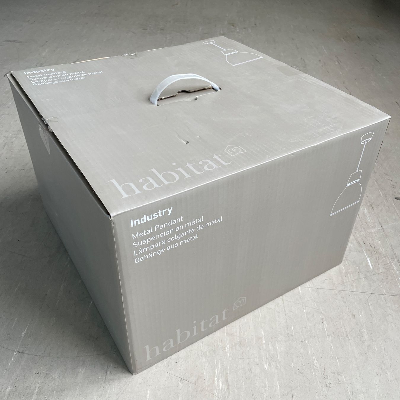 Lampade: Habitat 'Industrie' Pendelleuchte #3 – Nuovo (secondo la descrizione) da Bern venduto da Modern-Era 9