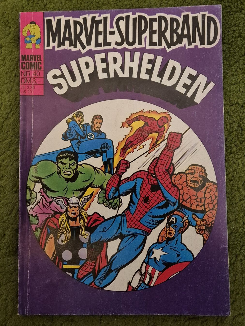 Fumetti: Marvel-Superband Nr. 40 / II / Inhalt siehe Bilder – Usato da Chur venduto da dluli