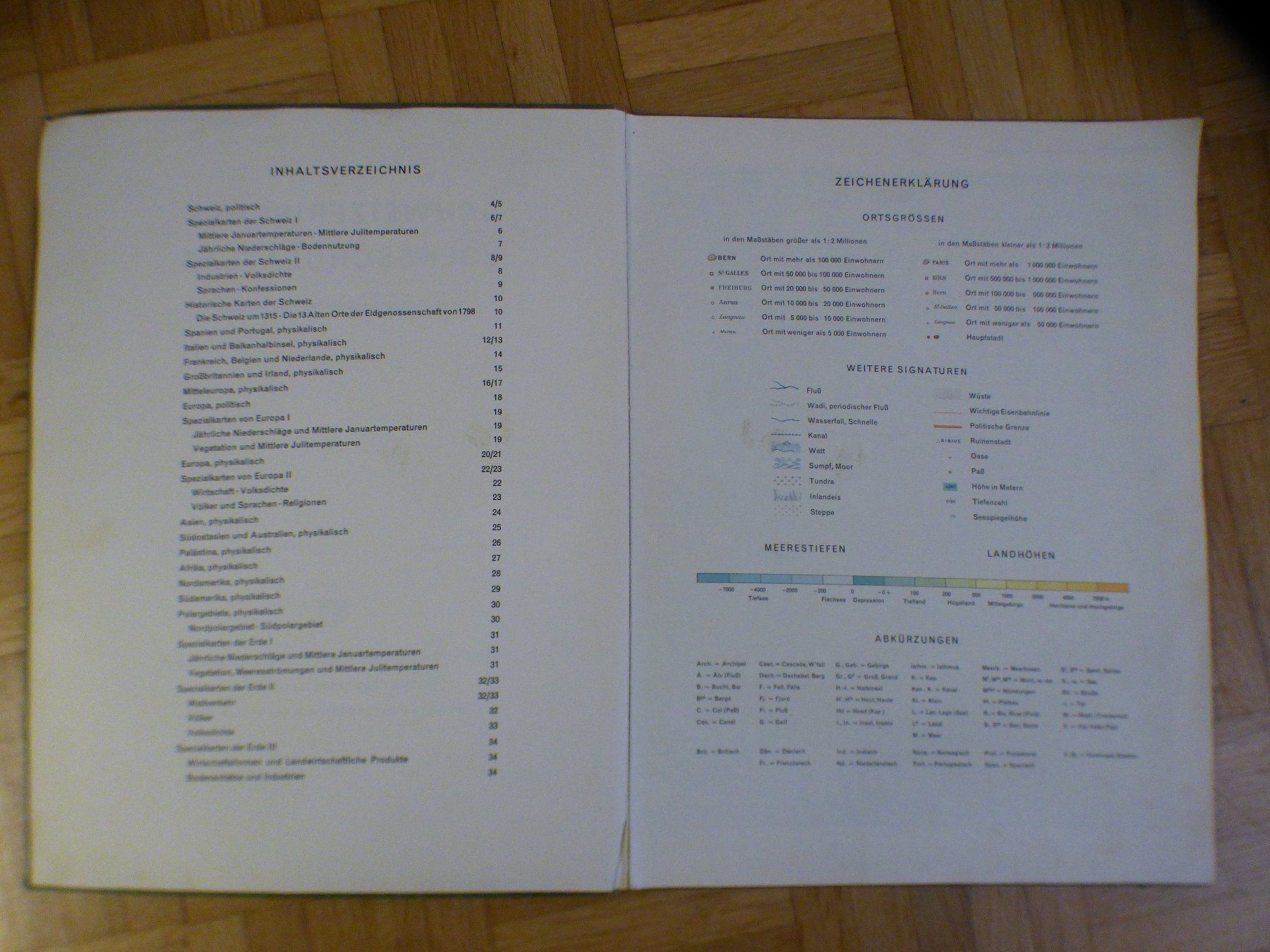 Libri: Alter Volksschulatlas – Usato da Münchenbuchsee venduto da enzian59 2