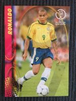 Panini Ronaldo Brasilien 2002 WM Karte Mint