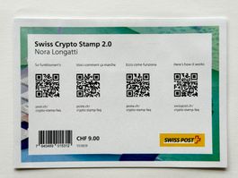 Swiss Crypto Stamp 2.0 ID8, Nora Longatti x INES