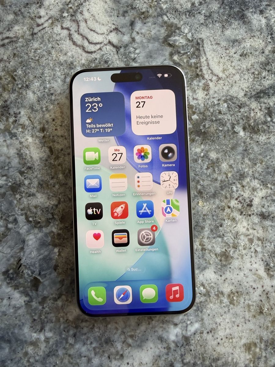 Apple Telefoni cellulari / Smartphones: iPhone 15 Pro Max 512GB silber guter Zustand – Usato da Dällikon venduto da Muni