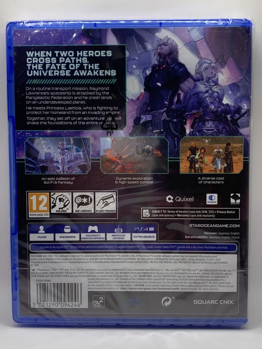 Sony Spiele: Star Ocean: The Divine Force - PS4 - NEU OVP – Neu und originalverpackt aus Ostermundigen von RG-Collector 1