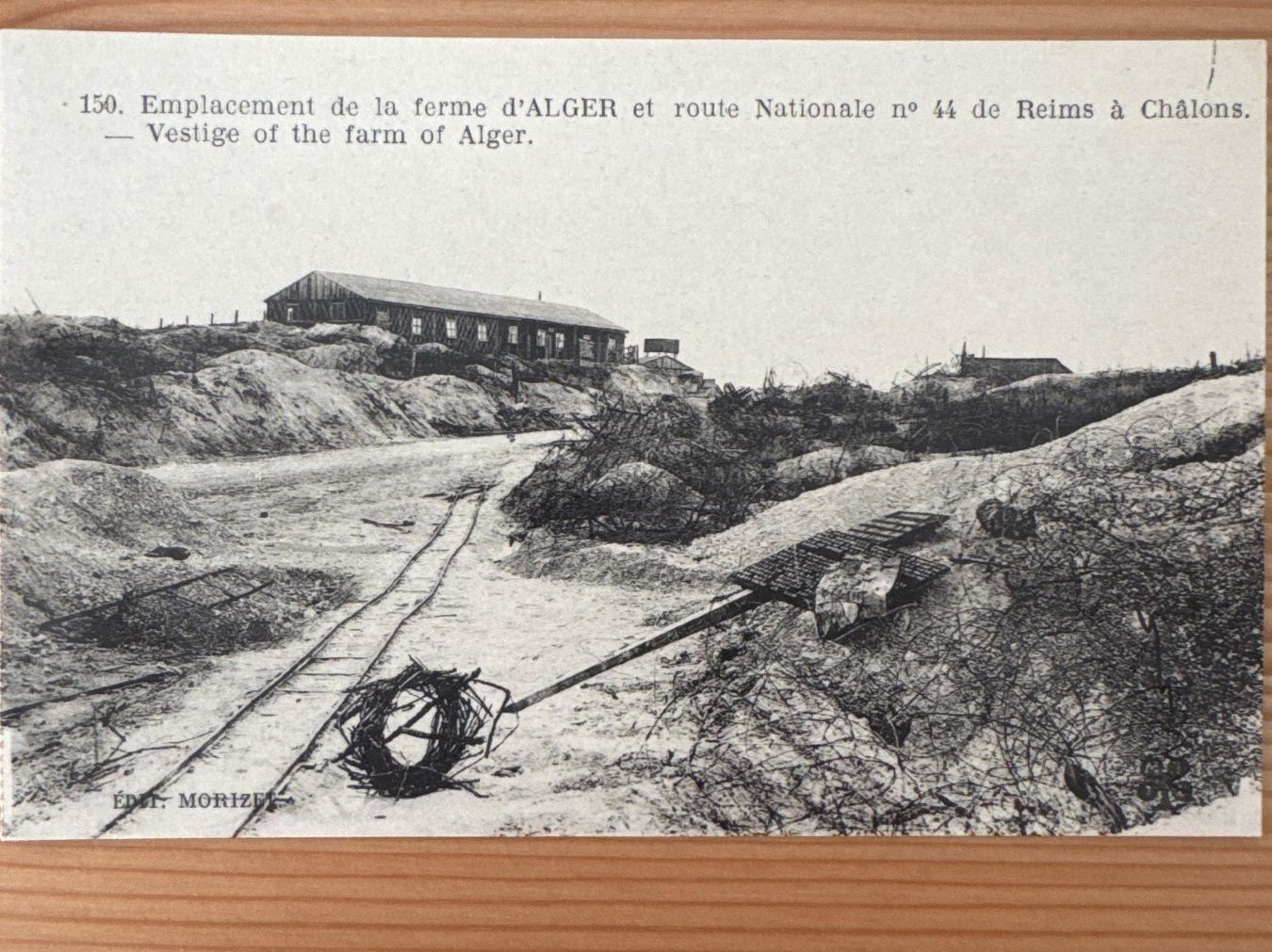 Ansichtskarten: Antike Ansichtskarte, "Route Nationale No 44" bei Reims – Neu (gemäss Beschreibung) aus Zürich von Tarafo5