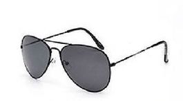 Lässige Sonnen- und Lesebrille +2.0 aus Metall, Piloten-Look