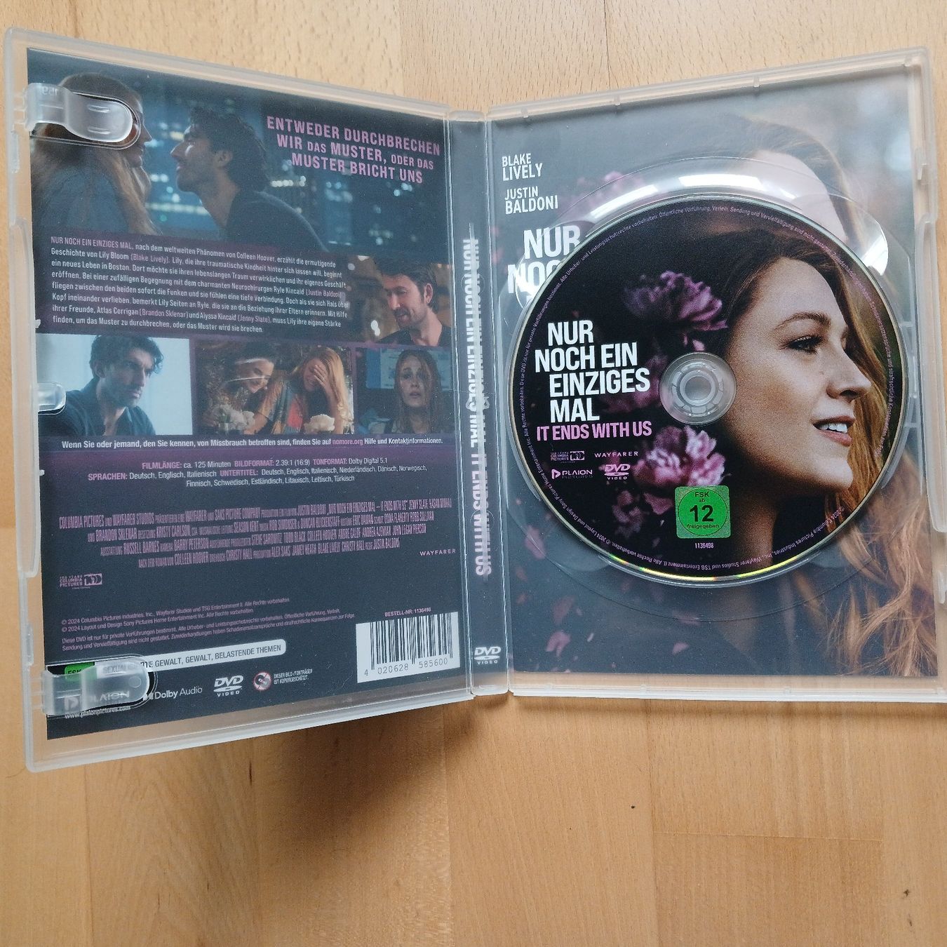 Tous les DVDs: DVD NUR NOCH EIN EINZIGES MAL (IT ENDS WITH US) – D'occasion à hinwil par tho_j6kz 1