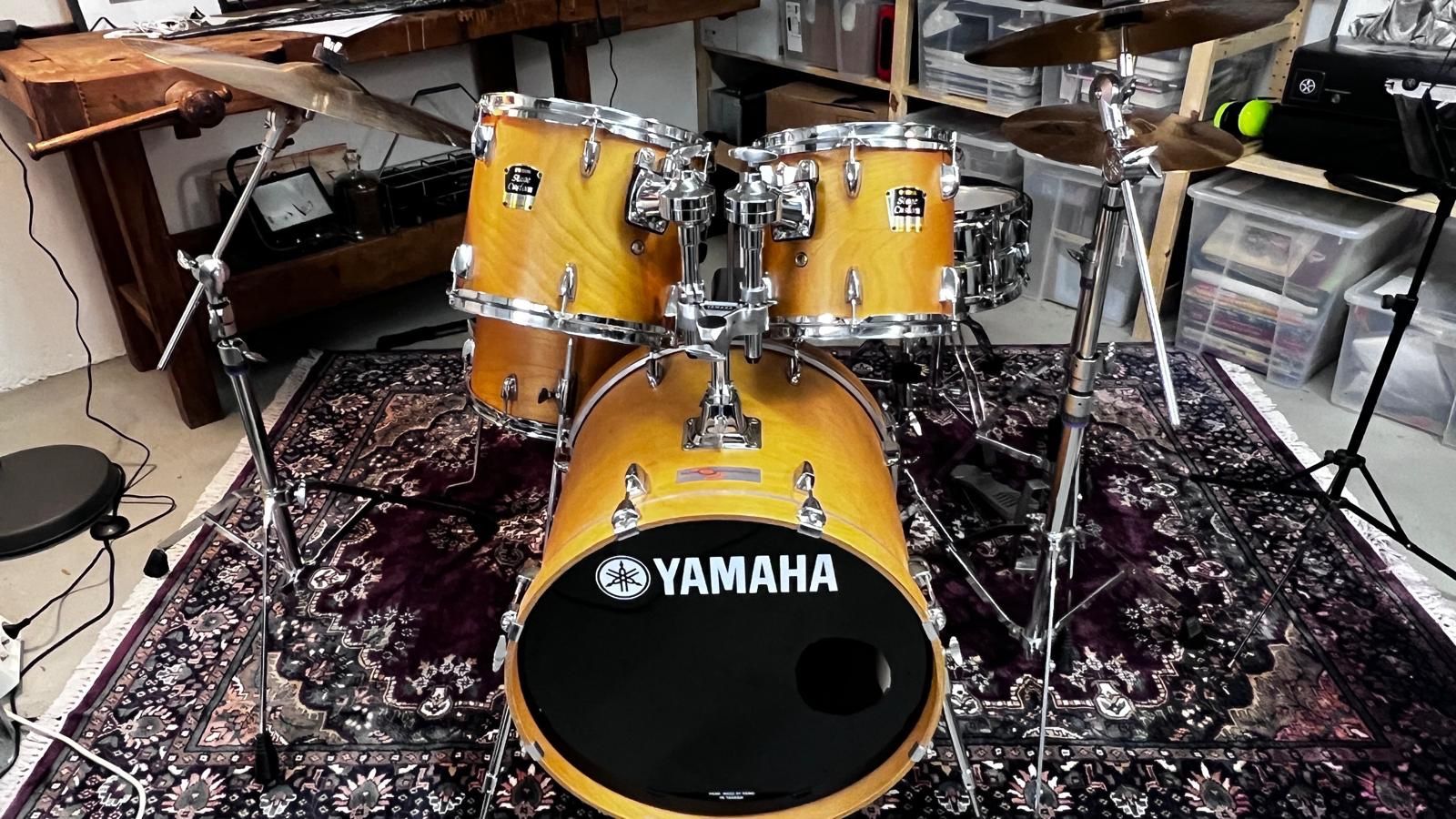 Yamaha Strumenti musicali: Yamaha Stage Custom Schlagzeug – Usato da Rüschlikon venduto da anj_y8q9